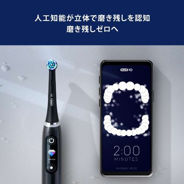Oral−B IOM92B22ACBK-W BLACK Amazon.co.jp: BRAUN iOM92B22ACBK-W Black Onyx Oral B iO9