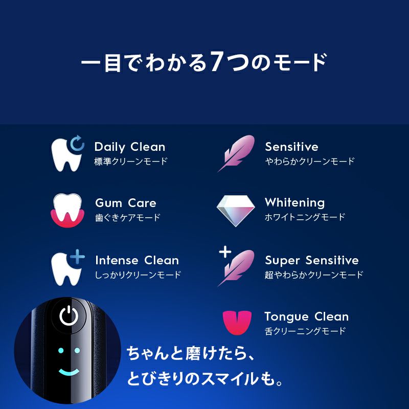 Oral−B IOM92B22ACBK-W BLACK Oral-B オーラルB iO9 ブラックオニキス iOM92B22ACBK-W 丸形回転電動