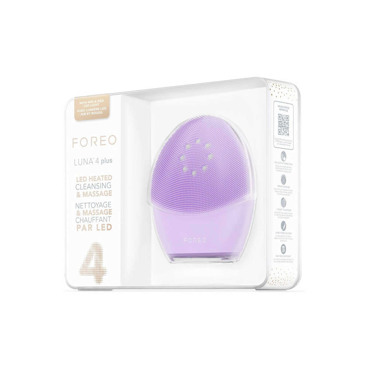 FOREO フォレオ LUNA 4 plus 電動洗顔ブラシ センシティブスキン 敏感